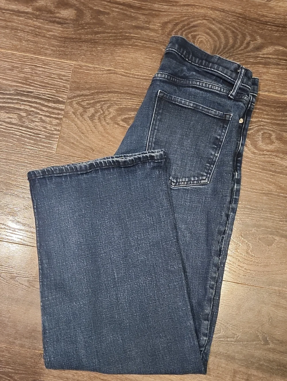 ❤️ BANANA REPUBLIC HIGH RISE WIDE LEG JEANS, 12 (31)